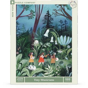New York Puzzle Company Tiny Musicians 500 Piece Puzzle - 1 of 4