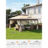 Garvee 13x13FT Pop Up Gazebo, Canopy Tent with Mosquito Netting, Outdoor Patio Gazebo, Backyard Tent for Party, Outdoor Dining,  Lawn, Garden - 2 of 4