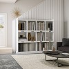 3-layer bookcase, a fusion of retro and simplicity, suitable for storage - 4 of 4