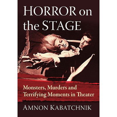 Horror on the Stage - by  Amnon Kabatchnik (Paperback)