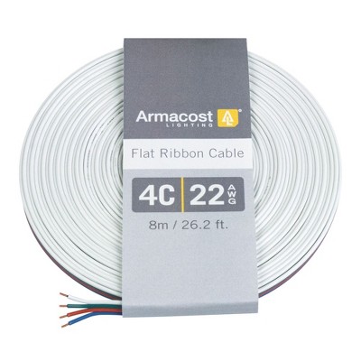 Armacost Lighting 4C 22AWG Flat Ribbon Cable Light Accessory