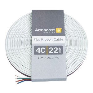 Armacost Lighting 4C 22AWG Flat Ribbon Cable Light Accessory - 1 of 3