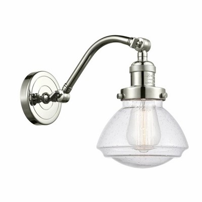 Olean - 1 Light Wall Sconce In Industrial Style-12.25 Inches Tall and 6.75 Inches Wide