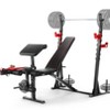 OPPSDECOR 900 LBS Adjustable Weight Bench Set with Leg Extension and Curl, Workout Bench Press with Safety Spotter Catches, Preacher Curl for Home Gym - 2 of 4