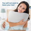 TUYOHW Memory Foam Bed Pillow, Removable Washable Cover for Neck & Spine Support, Odor-Free Pillow for All Sleeping Positions - 2 of 4