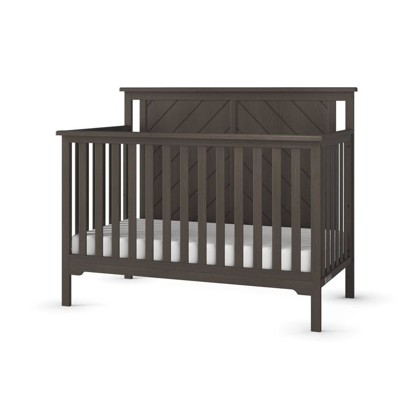 Child Craft Forever Eclectic Hampton Flat Top 4-in-1 Convertible Crib, 2 of 9