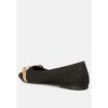 Cressida Denim Horsebit Detail Ballet Flats Women - 3 of 4