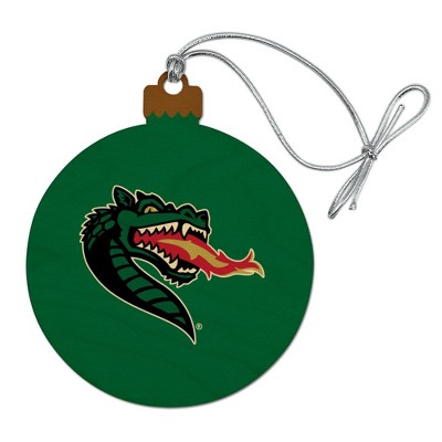 Alabama at Birmingham Primary Logo Wood Christmas Tree Holiday Ornament