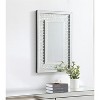 Elegant Lighting Sparkle collection crystal mirror 20 x 30 inch - 3 of 4