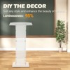 Coucheta Acrylic Podium Stand, 43"Tall Portable Transparent Church Pulpits with Storage Shelf, Clear Lectern with Wide Reading Platform - 4 of 4