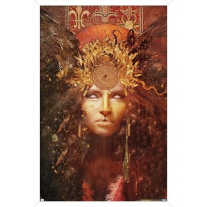 Trends International Jena DellaGrottaglia: Cosmic Zodiac - Leo Framed Wall Poster Prints - 1 of 4