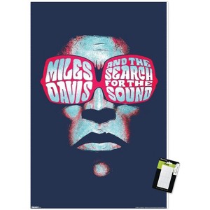 Trends International Miles Davis - Illustrated Face Unframed Wall Poster Prints - 1 of 4