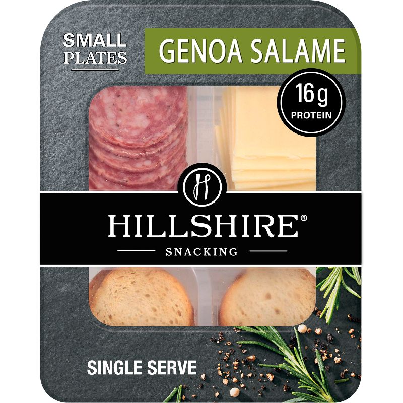 Hillshire Genoa Salami Small Plates - 2.76oz, 1 of 7