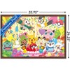 Trends International Pokémon - Birthday Party Framed Wall Poster Prints - 3 of 4
