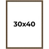 PosterPalooza | Sculpted Gold Picture Frame - UV Acrylic, Foam Board Backing, Hanging Hardware - 2 of 4
