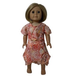 Doll Clothes Superstore Trendy Chiffon Dress Fits 18 Inch Girl Dolls Like American Girl Our Generation My Life Dolls - 1 of 4