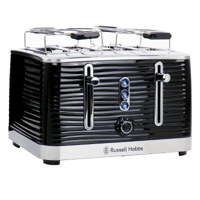 Haden 75013 Heritage 4 Slice Wide Slot Stainless Steel Body Retro