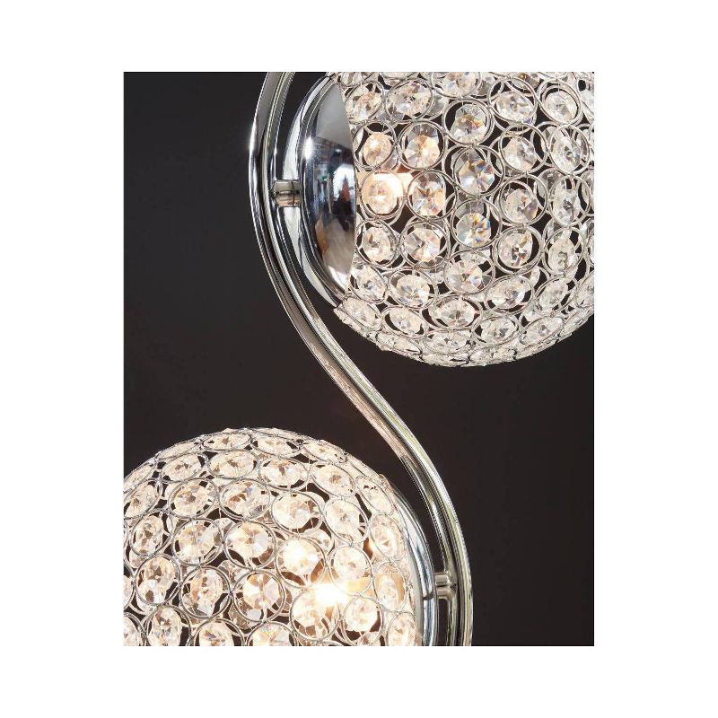 Winter Metal Floor Lamp Clear/Silver - Signature Design by Ashley, 4 of 5