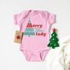The Juniper Shop Merry Little Lady Baby Bodysuit - 2 of 2