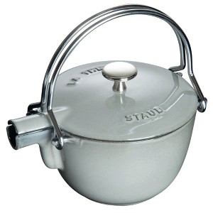 STAUB Cast Iron 1-qt Round Tea Kettle - 1 of 4
