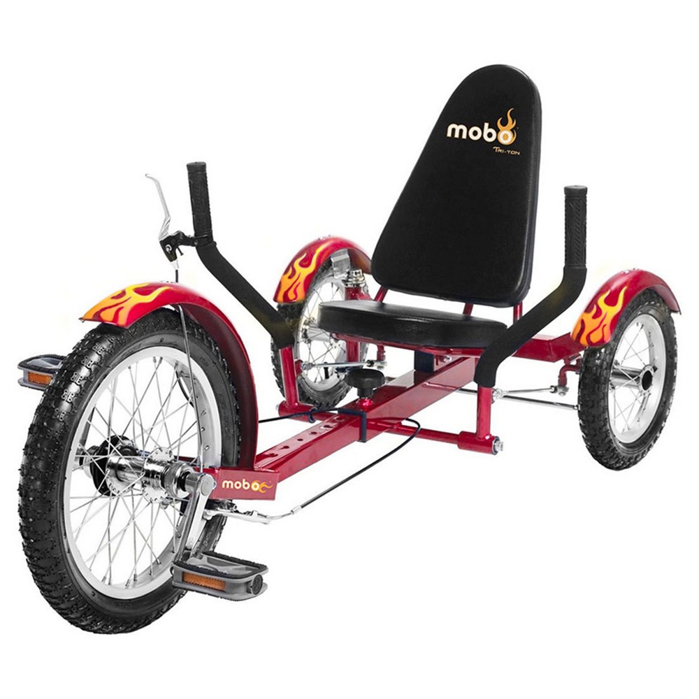 Photos - Bike Mobo Triton 16" 3 Wheel Cruiser Kids' Specialty Tricycle - Red 