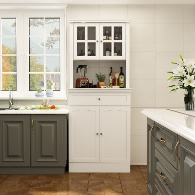 Famapy Freestanding Kitchen Pantry, Kitchen Storage Cabinets