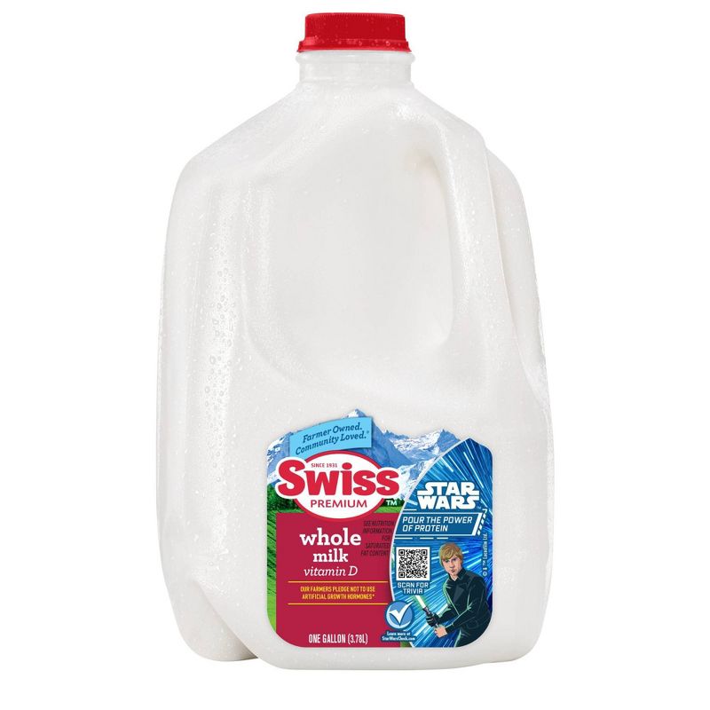 Swiss Premium Vitamin D Whole Milk - 1gal, 1 of 9