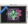 Trends International Rick And Morty: Season 8 - Rick Sanchez Framed Wall Poster Prints - 3 of 4