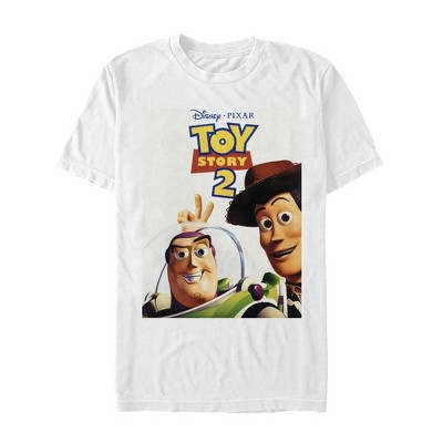 Men's Toy Story Movie Poster T-shirt - White - 3x Large : Target