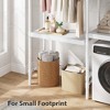 5-Tier Over-The-Washer Storage Shelf - Adjustable Height Laundry Organizer with Double-Layer Wood Shelves - 4 of 4