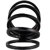 Sagebrook Home Metal Slinky Ring Sculpture - Contemporary Abstract Creative Aluminum Slinky Statue for Home or Office - 3 of 4