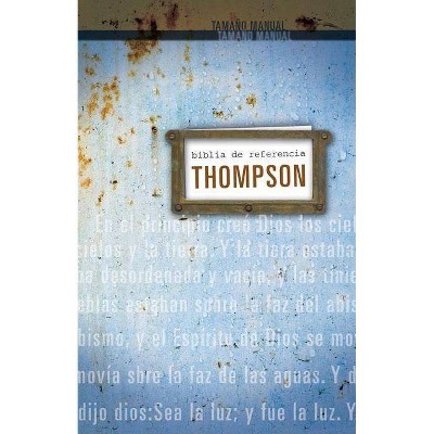 Biblia de Referencia Thompson-RV 1960-Personal Size - by  Zondervan (Hardcover)