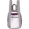 Acoinel Clear Mini Backpack Stadium Approved for Boys and Girls, Gray - 4 of 4