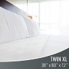 DMI Twin XL Zip Mattress Cover, Waterproof and Washable, Noiseless Cover for College Dorm, Hospital Bed, and Incontinence - 2 of 4