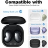 SURITCH Protective Case for Samsung Galaxy Buds FE(2023)/Buds 2 Pro(2022)/Buds 2(2021)/Buds Pro(2021)Buds Live(2020), Shockproof Earbuds Cover, Black - 2 of 3
