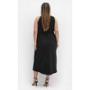Women's Plus Size Limelight Halter Dress - black | CITY CHIC - 3 of 4