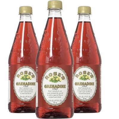 Rose’s Grenadine Syrup 25OZ Bottle, | Perfect for Cocktails, Beverages, and Mixers