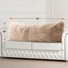 Cheer Collection Long Shaggy Hair Body Pillow (20" x 54") - 3 of 4