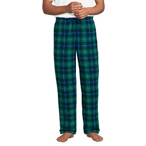 Lands' End Men's Fleece Pajama Pants - 1 of 3