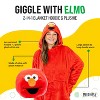 Plushible Sesame Street Elmo Adult Snugible Blanket Hoodie & Pillow - 2 of 4