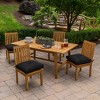 ARDEN Outdoor Plush Modern Tufted Seat Cushion, 20 x 20, Water repellent, Fade Resistant, Tufted Seat Cushion for Dining and Rocking Chairs 20 x 20 - 3 of 4