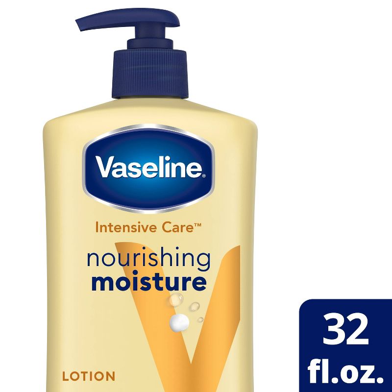 Vaseline Intensive Care Body Lotion Essential Healing Scented - 32 fl oz, 1 of 12