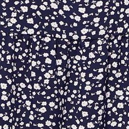 navy blue small floral