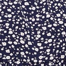 navy blue small floral