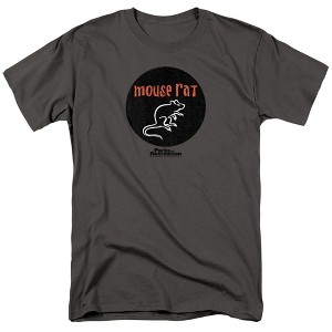 Men's Parks & Rec Mouse Rat Circle T-Shirt - 1 of 4