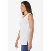Woman Within Plus Size Petite Perfect Scoopneck Tank - 4 of 4