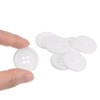 Unique Bargains Resin Craft Snap Round Flat 4-Hole Sewing Buttons 50 Pcs - 4 of 4