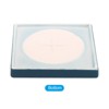 Unique Bargains Indoor Ceramic Square Plant Pot Saucers Tray 2 Pcs - 4 of 4