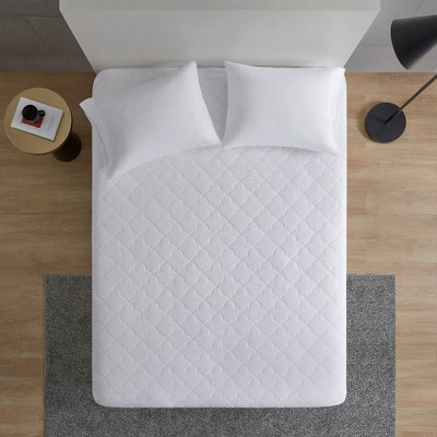NicBex Pure Cotton Quilted White Mattress Pad for Cooling & Moisture Wicking,Bedroom Bed Mattress in a Box