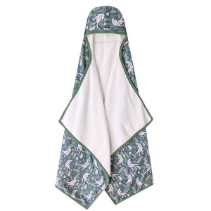 Premium Big Kids' Hooded Towel Jurassic Park - 1 of 1